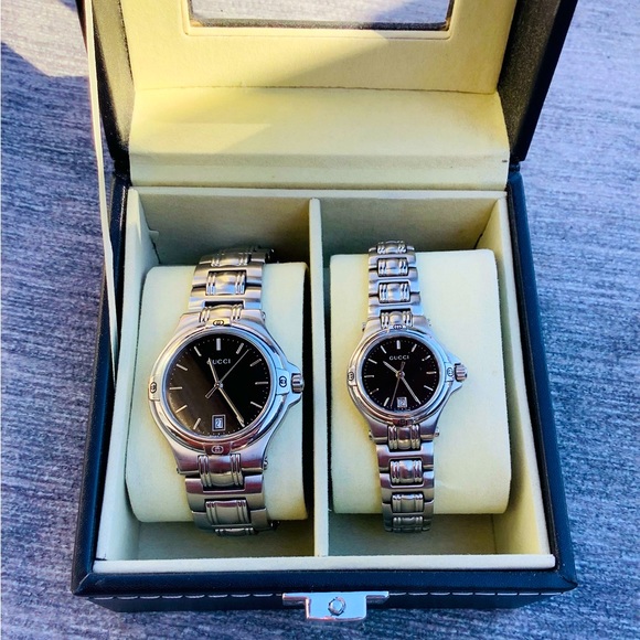 Authentic GUCCI watches for HER👒and HIM 🎩